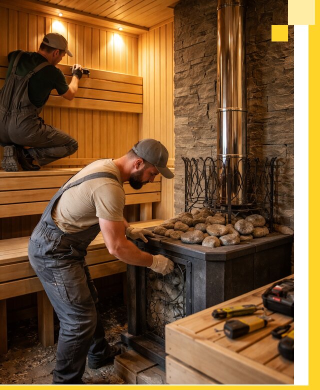 Комплексный дизайн бань, саун и зон отдыха в Великих Луке