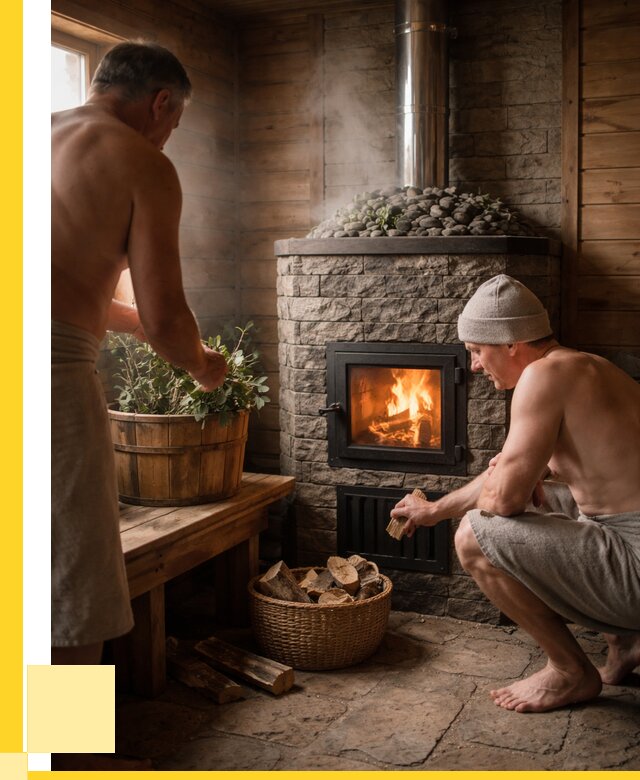 Банные печи под ключ в Великих Луке от 46517 р. | ЭриданВкл кирпичная