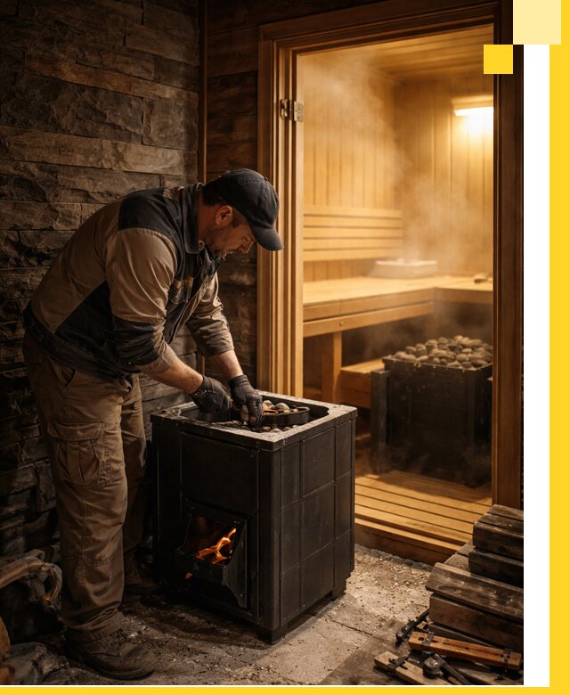 Строительство бани с сауной под ключ в Великих Луке от проекта до сдачи