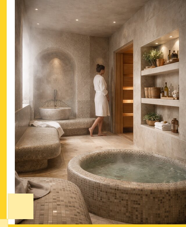 Строительство бани с хамамом в Великих Луке от 775275 р. | ЭриданВкл