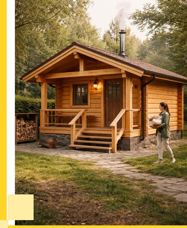 Купить баню под ключ в Великих Луке от 671905 р. | ЭриданВкл