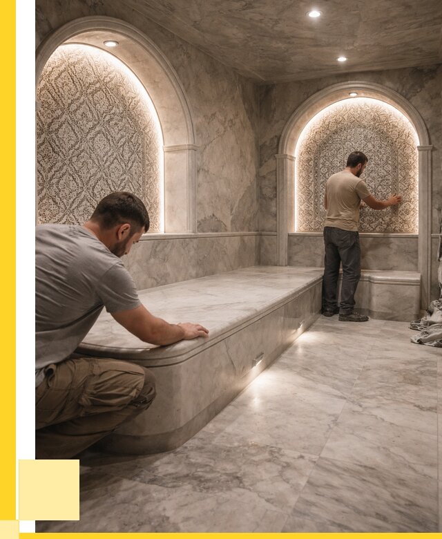 Турецкие бани под ключ в Великих Луке от 258425 р. | ЭриданВкл