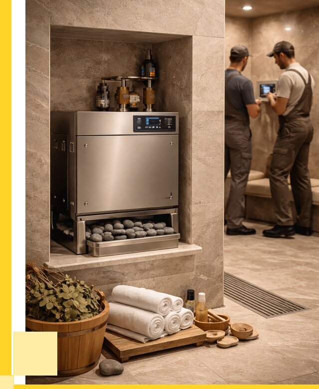 Парогенераторы для хамама в Великих Луке от 77528 р. | ЭриданВкл