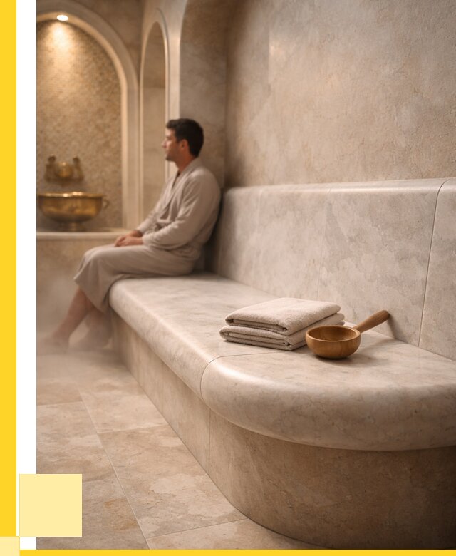 Сиденья для хамама в Великих Луке под ключ от 12404 р. | ЭриданВкл