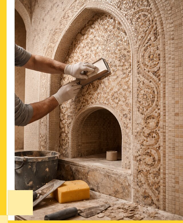 Мозаика для хамама в Великих Луке под ключ от 5169 р. | ЭриданВкл